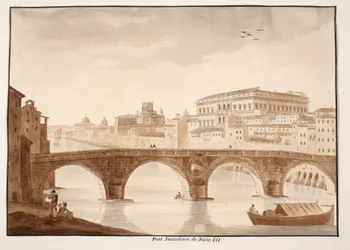 Ponte Sisto, 1833